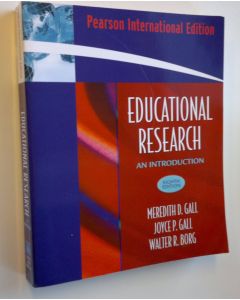 Kirjailijan Meredith D. Gall käytetty kirja Educational research