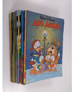 käytetty teos Aku Ankka 1996 (nrot 1, 3, 5-7, 10, 12-13, 19, 22, 25-26, 32, 34-36, 39-40, 42-44, 47-49 ja 52)