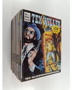 käytetty kirja Tex Willer vuosikerta 2000 (1-16)