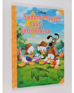 Kirjailijan Walt Disney käytetty kirja Sudenpentujen suuri jäljityskisa