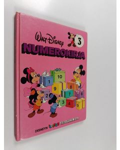 Kirjailijan Walt Disney käytetty kirja Numerokirja