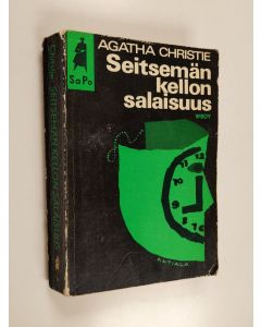 Kirjailijan Agatha Christie käytetty kirja Seitsemän kellon salaisuus
