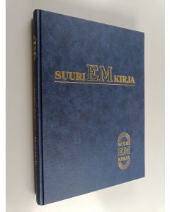 Kirjailijan Markku Siukonen & Matti Ahola käytetty kirja Suuri EM-kirja : yleisurheilun EM-kisat 1934-1990