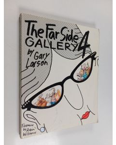 Kirjailijan Gary Larson käytetty kirja The Far Side Gallery 4