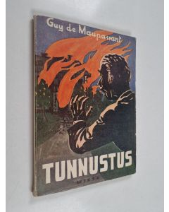 Kirjailijan Guy de Maupassant käytetty kirja Tunnustus