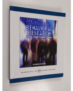 Kirjailijan Paul C. Cozby käytetty kirja Methods in behavioral research