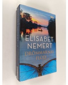 Kirjailijan Elisabet Nemert käytetty kirja Drömmarnas flod