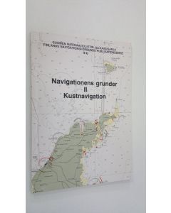 Kirjailijan Kaj-Erik Löfgren käytetty kirja Navigationens grunder 2, Kustnavigation