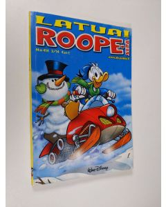 Kirjailijan Walt Disney käytetty kirja Roope-Setä n:o 2/14