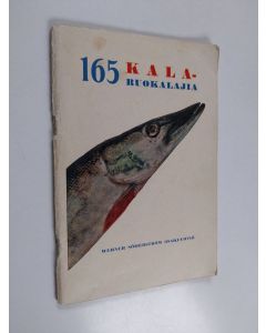 käytetty teos 165 kalaruokalajia