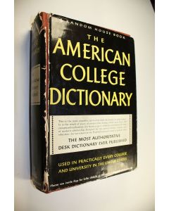 Kirjailijan C. L. ym. Barnhart käytetty kirja The American College Dictionary