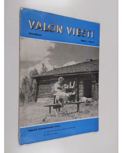 käytetty teos Valon viesti 6/1963
