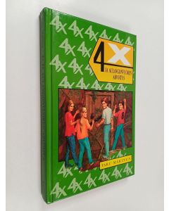 Kirjailijan Taru Mäkinen käytetty kirja 4x ja Aulangonvuoren arvoitus