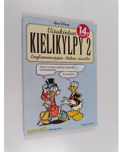 Kirjailijan Walt Disney käytetty kirja Visukintun kielikylpy 2 : Englanninoppia Ankan siivellä