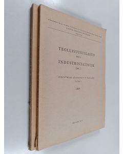 käytetty kirja Teollisuustilasto osa 1-2 = Industristatistik del 1-2 = Industrial statistics of Finland 1-2, 1965
