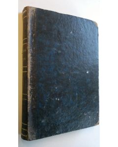 Kirjailijan G. Lindström käytetty kirja Geologiens grunder : öfversättning i sammandrag af Lyells "Elements of Geology"