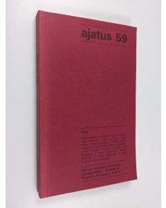 käytetty kirja Ajatus 59 : Varia - Suomen filosofisen yhdistyksen vuosikirja 2002