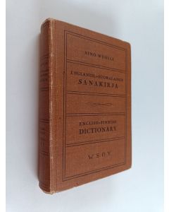 Kirjailijan Aino Wuolle käytetty kirja Englantilais-suomalainen pienoissanakirja = English-Finnish miniature dictionary