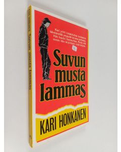 Kirjailijan Kari Honkanen käytetty kirja Suvun musta lammas