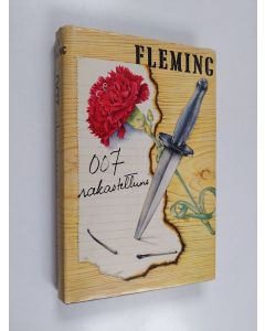 Kirjailijan Ian Fleming käytetty kirja 007 rakastettuni