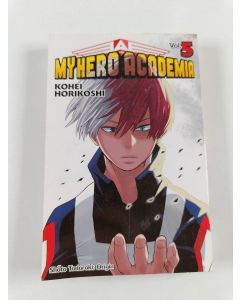 Kirjailijan Kohei Horikoshi käytetty kirja My Hero Academia 5