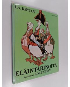 Kirjailijan I. A. Krylov käytetty kirja Eläintarinoita