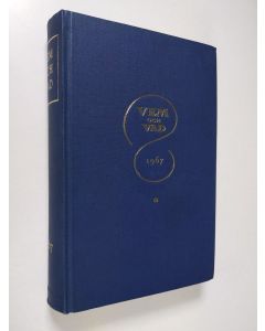 käytetty kirja Vem och vad 1967 : biografisk handbok