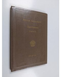 Kirjailijan Runar Collander käytetty kirja Kasvitieteen historia