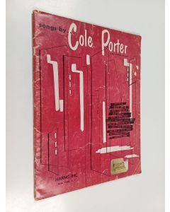 Kirjailijan Cole Porter käytetty teos Songs by... cole porter