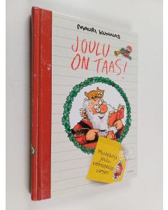 Kirjailijan Mauri Kunnas käytetty kirja Joulu on taas : muistikirja jouluvalmisteluja varten