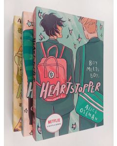 käytetty kirja Heartstopper volume 1-3