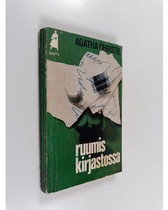 Kirjailijan Agatha Christie käytetty kirja Ruumis kirjastossa