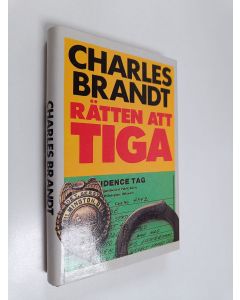 Kirjailijan Charles Brandt käytetty kirja Rätten att tiga