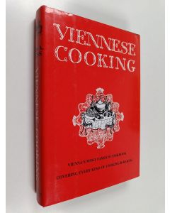 Kirjailijan Olga Hess & Adolf Franz Hess käytetty kirja Viennese Cooking
