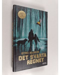 Kirjailijan Stina Nilsson käytetty kirja Det svarta regnet