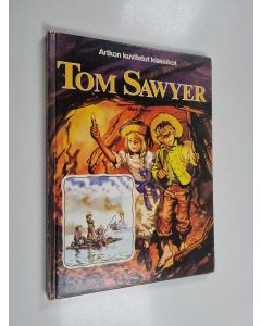 Kirjailijan Mark Twain käytetty kirja Tom Sawyer