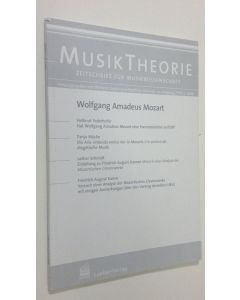 käytetty kirja MusikTheorie 4/2006 : zeitschrift fur musikwissenschaft