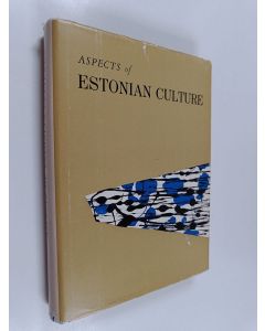 Kirjailijan Evald Uustalu käytetty kirja Aspects of Estonian Culture