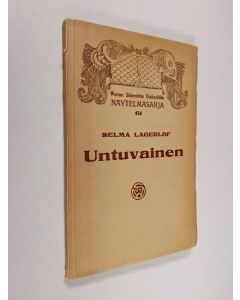 Kirjailijan Selma Lagerlöf käytetty kirja Untuvainen