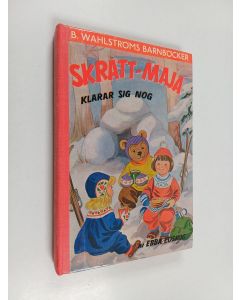 Kirjailijan Ebba Edskog käytetty kirja Skratt-maja klarar sig nog