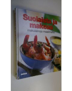 Kirjailijan Taina Salovaara käytetty kirja Suolaista ja makeaa : makulainoja maailmalta