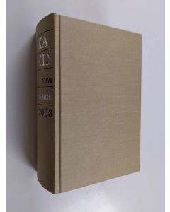 käytetty kirja Kuka kukin on 2003 : henkilötietoja nykypolven suomalaisista 2003 = Who's who in Finland