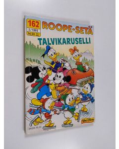 Kirjailijan Walt Disney käytetty kirja Roope-setä 2/1993