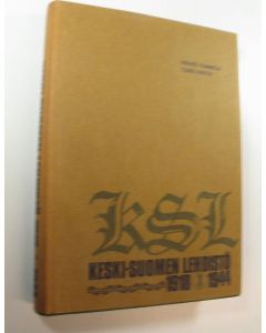 Kirjailijan Päiviö Tommila käytetty kirja Keski-Suomen lehdistö 3, 1918-1944