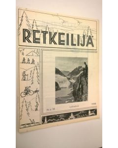 käytetty teos Retkeilijä N:o 10 1938 : yleinen retkeily- ja ulkoilulehti