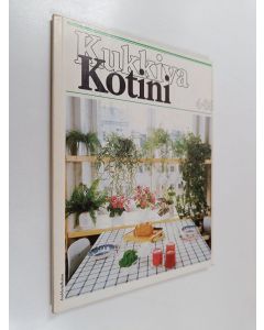 käytetty kirja Kukkiva kotini 4/1986