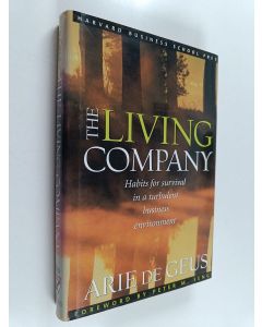 Kirjailijan Arie de Geus käytetty kirja The living company