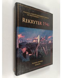 Kirjailijan Hilding Nyström käytetty kirja Rekryter 1941