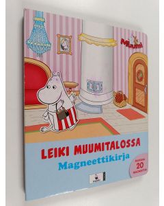 Kirjailijan Jari Rasi käytetty kirja Leiki Muumitalossa : magneettikirja