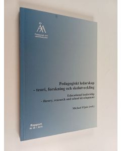 käytetty kirja Pedagogiskt ledarskap : teori, forskning och skolutveckling = Educational leadership : theory, research and school development